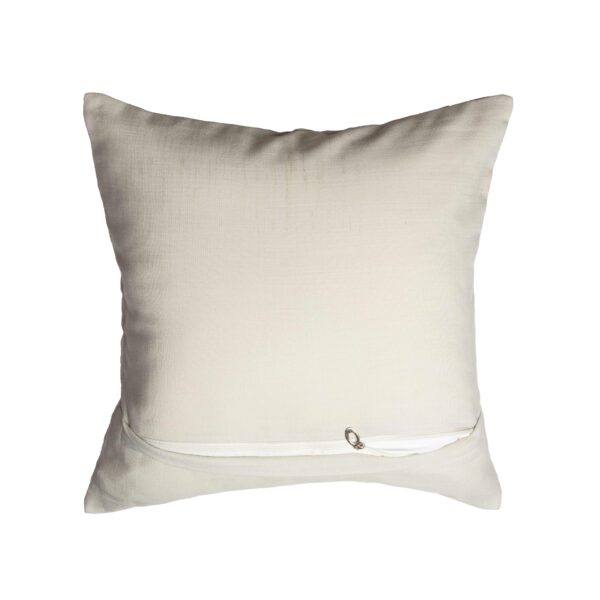 back view of cushion covers with high quality zipper
